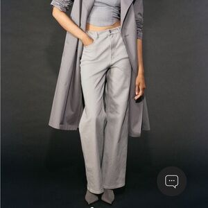 Wide Leg Twill pants